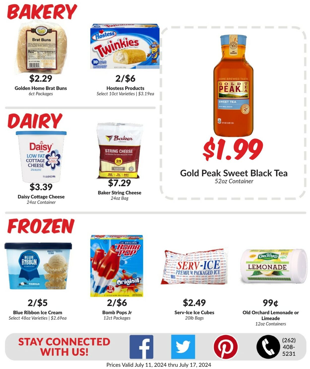 Weekly ad Woodman's Market 07/11/2024 - 07/17/2024