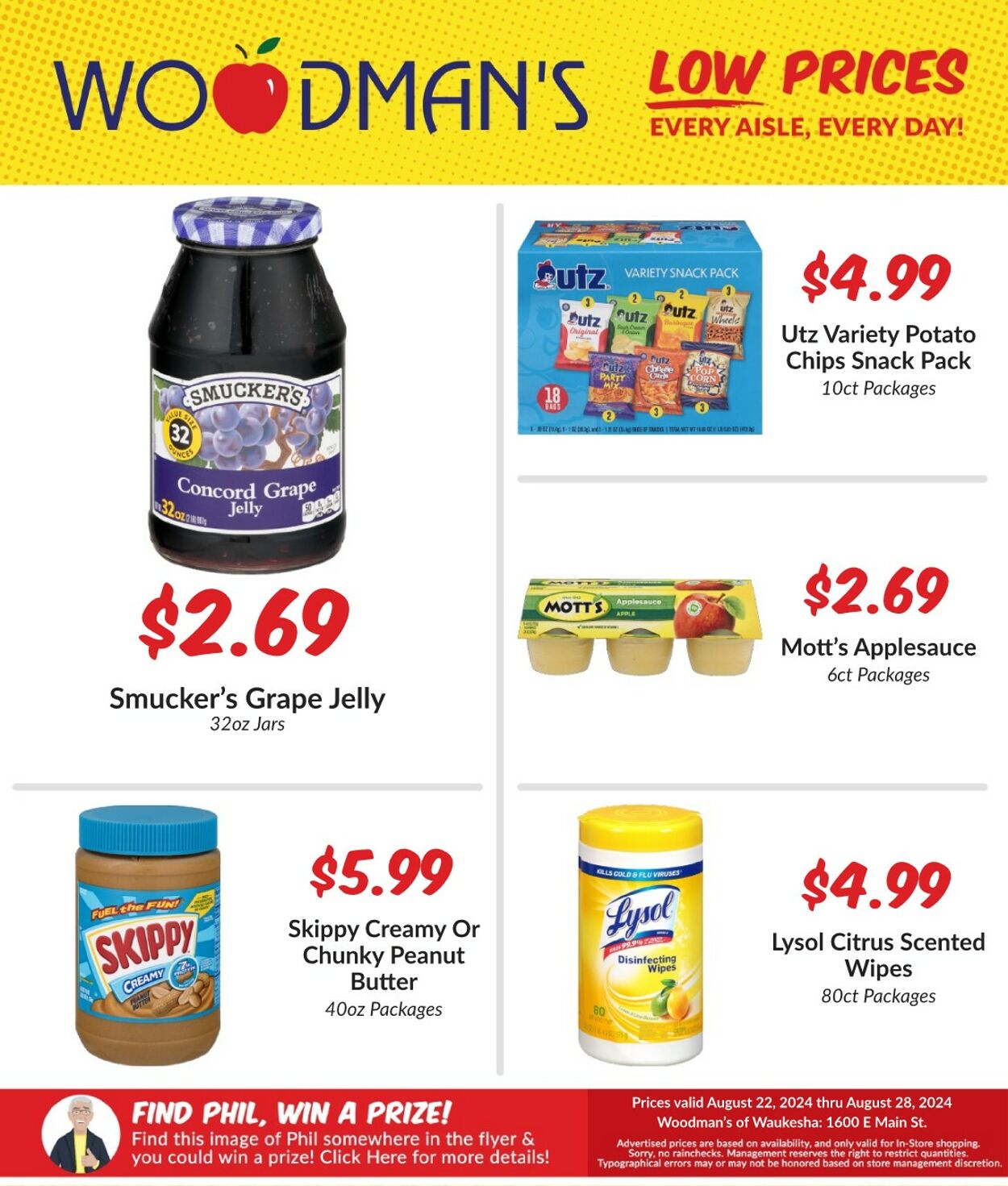 Weekly ad Woodman's Market 08/22/2024 - 08/28/2024