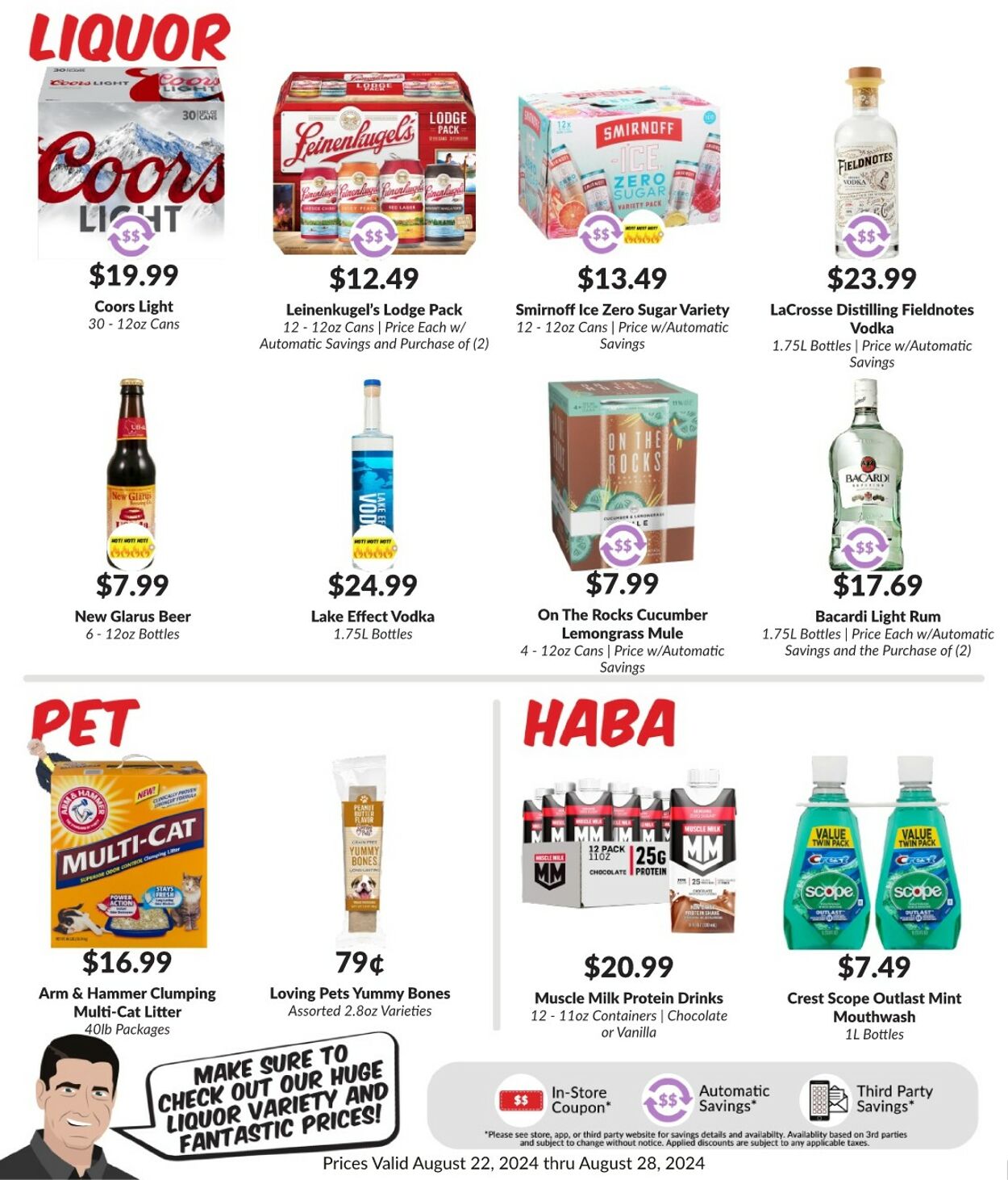 Weekly ad Woodman's Market 08/22/2024 - 08/28/2024