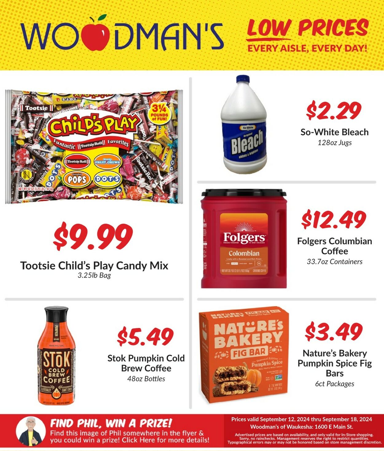 Weekly ad Woodman's Market 09/12/2024 - 09/18/2024