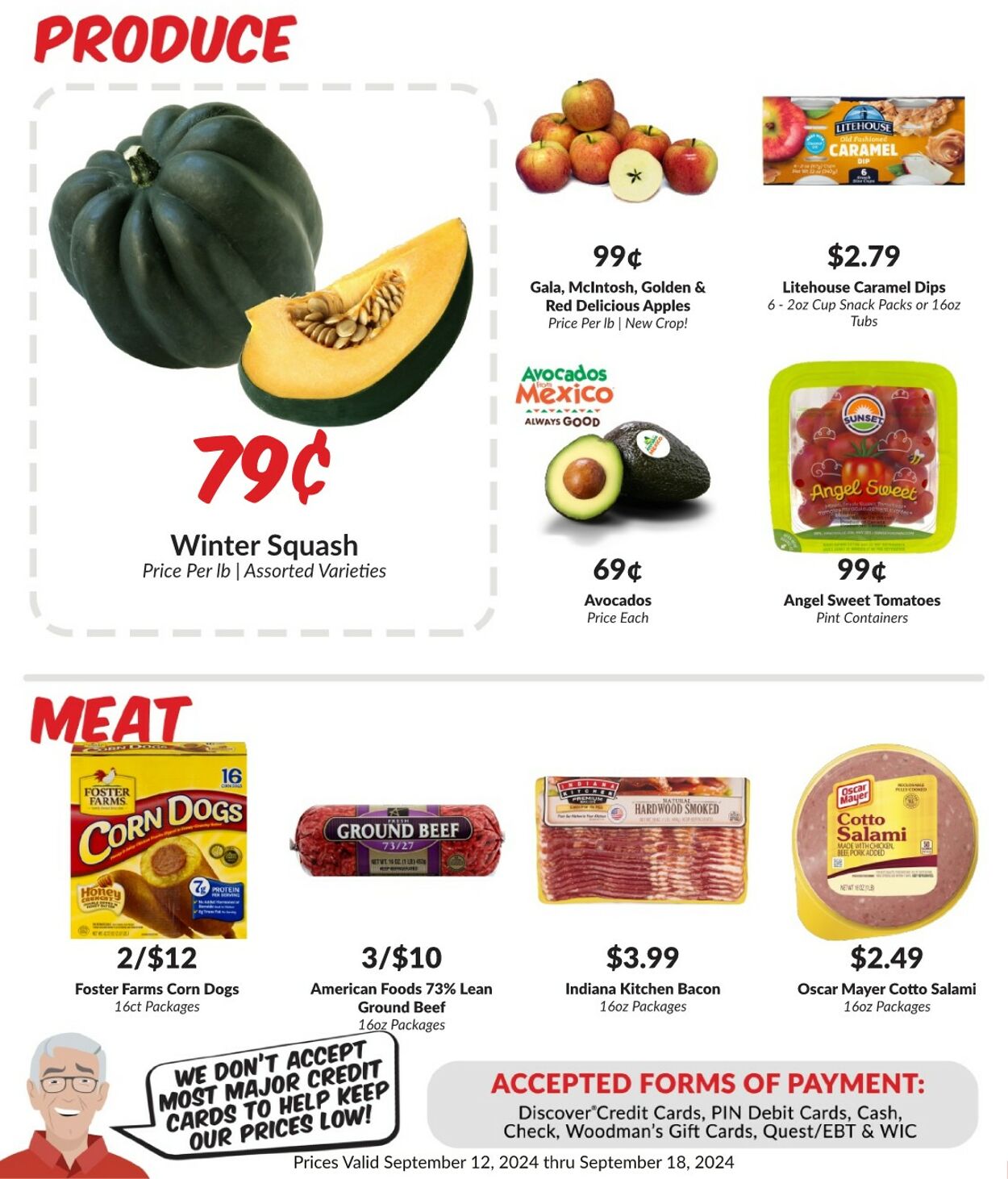 Weekly ad Woodman's Market 09/12/2024 - 09/18/2024