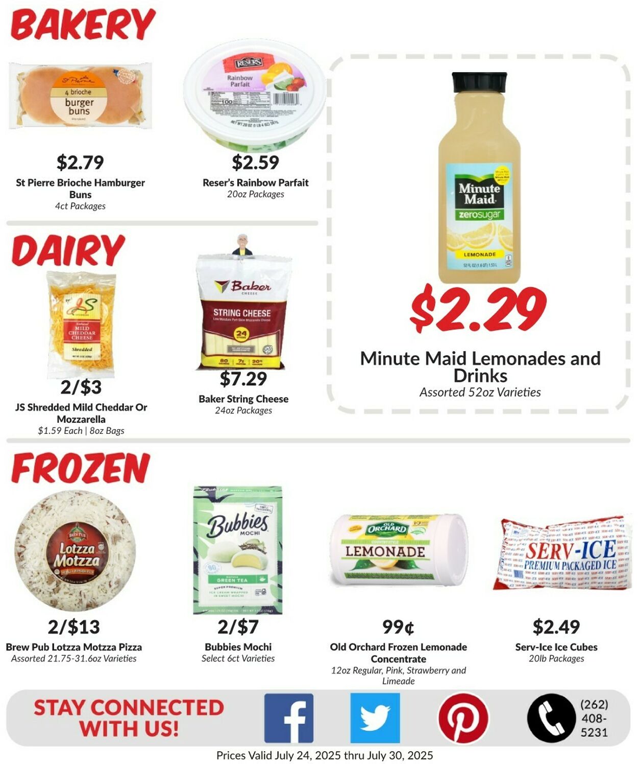 Weekly ad Woodman's Market 07/24/2025 - 07/30/2025