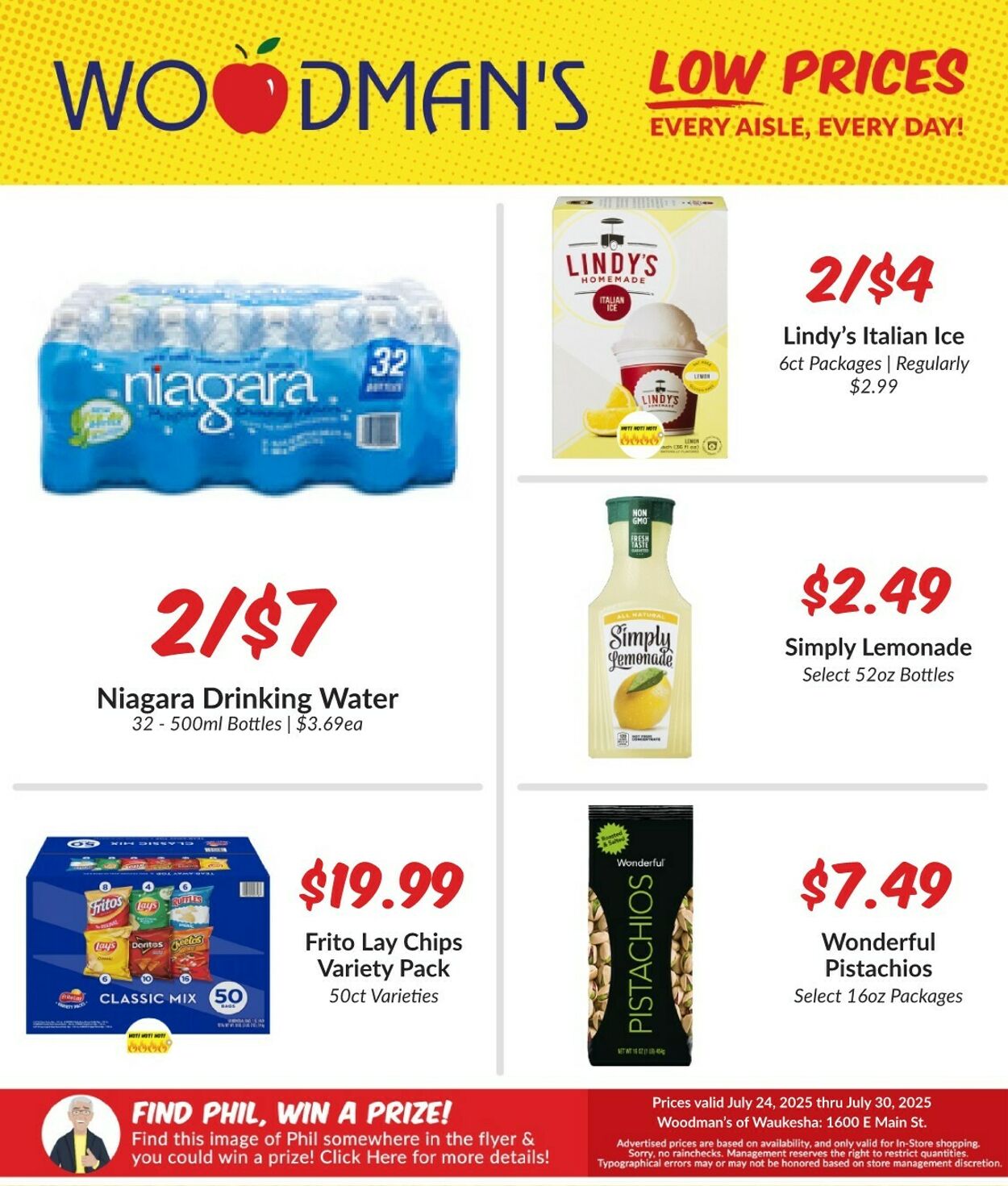 Weekly ad Woodman's Market 07/24/2025 - 07/30/2025