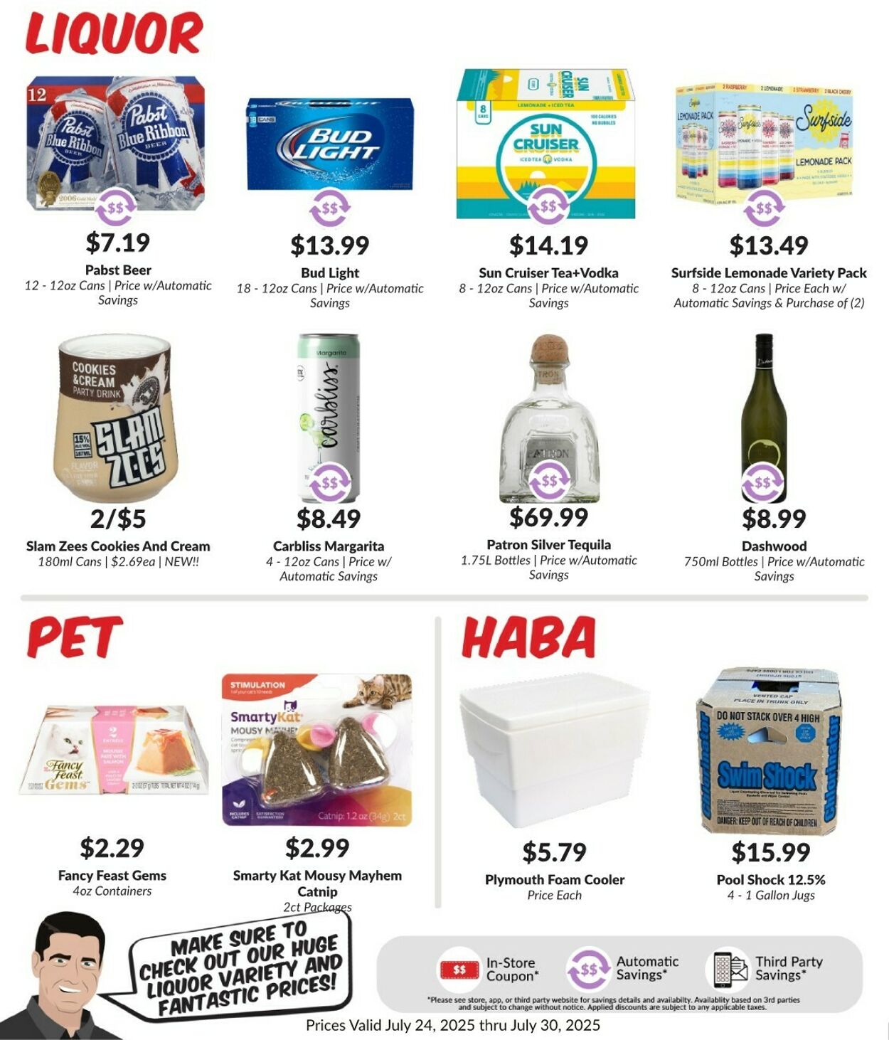 Weekly ad Woodman's Market 07/24/2025 - 07/30/2025