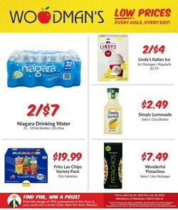Weekly ad Woodman's Market 07/24/2025 - 07/30/2025