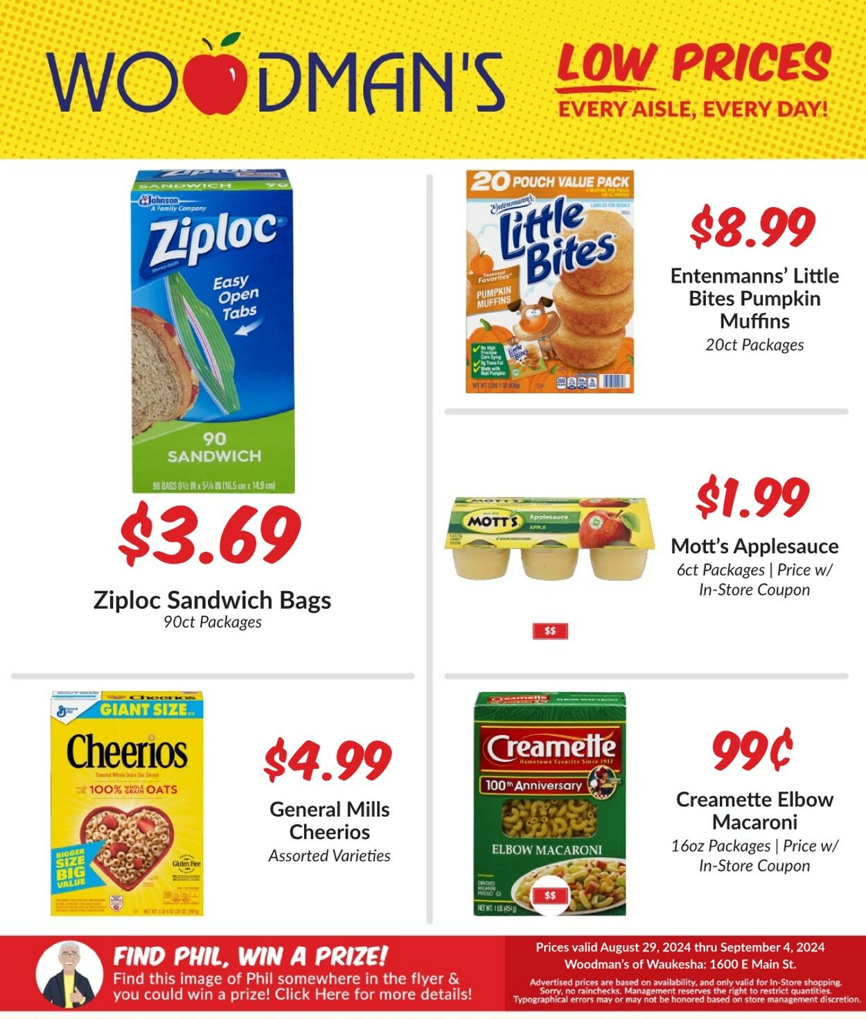 Weekly ad Woodman's Market 08/29/2024 - 09/04/2024