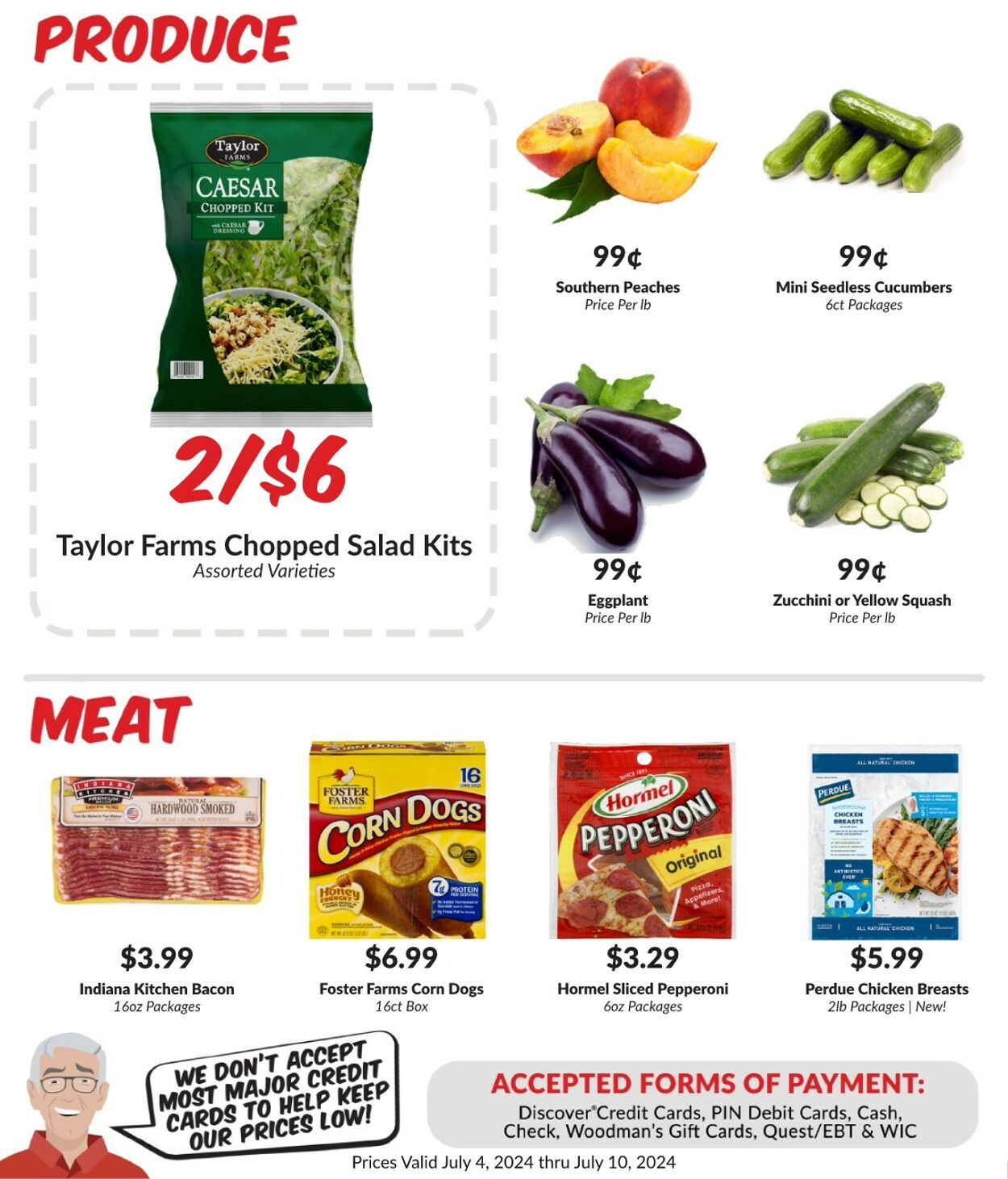 Weekly ad Woodman's Market 07/04/2024 - 07/10/2024