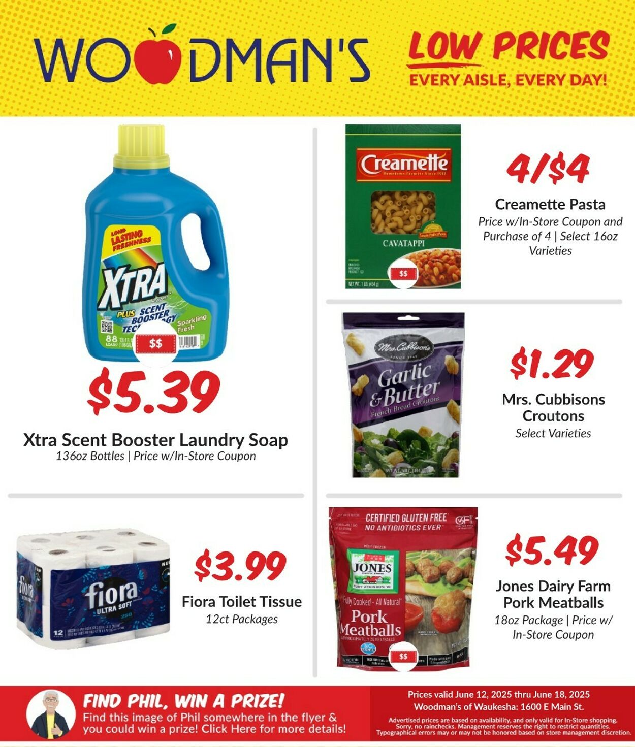 Weekly ad Woodman's Market 06/19/2025 - 06/25/2025