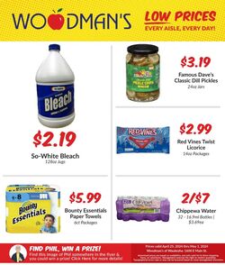 Weekly ad Woodman's Market 04/11/2024 - 04/17/2024