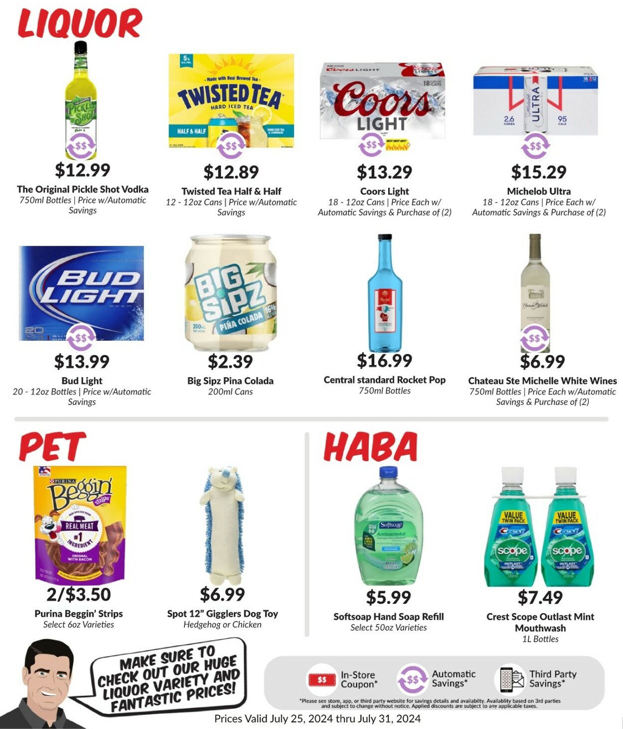 Weekly ad Woodman's Market 07/25/2024 - 07/31/2024