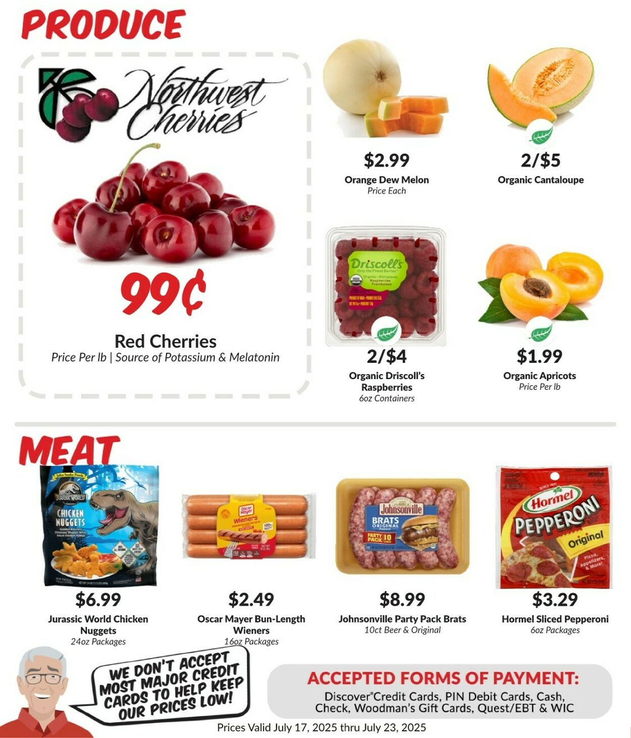 Weekly ad Woodman's Market 07/17/2025 - 07/23/2025