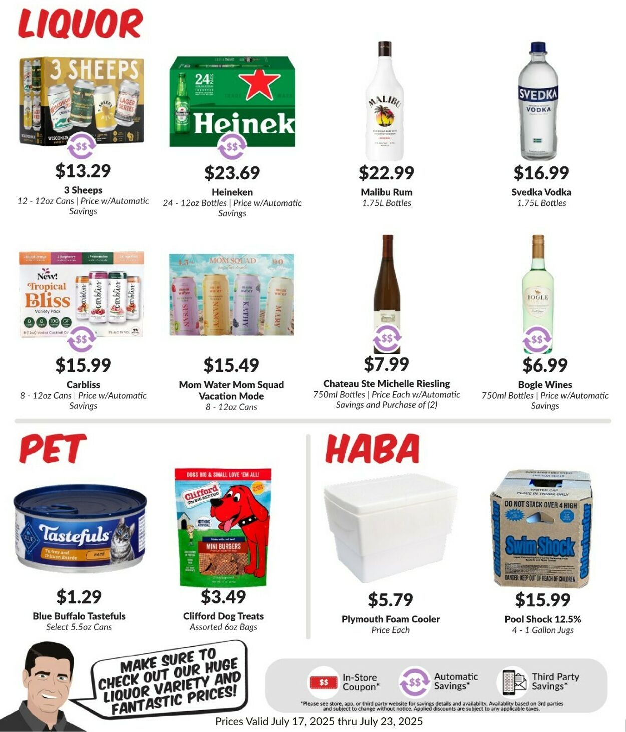 Weekly ad Woodman's Market 07/17/2025 - 07/23/2025