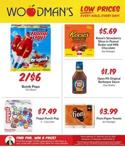Weekly ad Woodman's Market 07/17/2025 - 07/23/2025