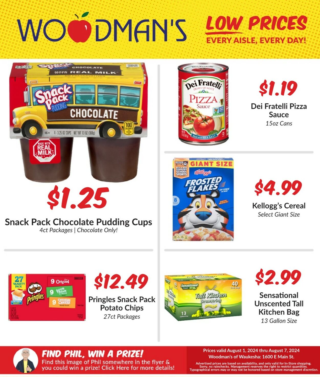 Weekly ad Woodman's Market 08/01/2024 - 08/07/2024