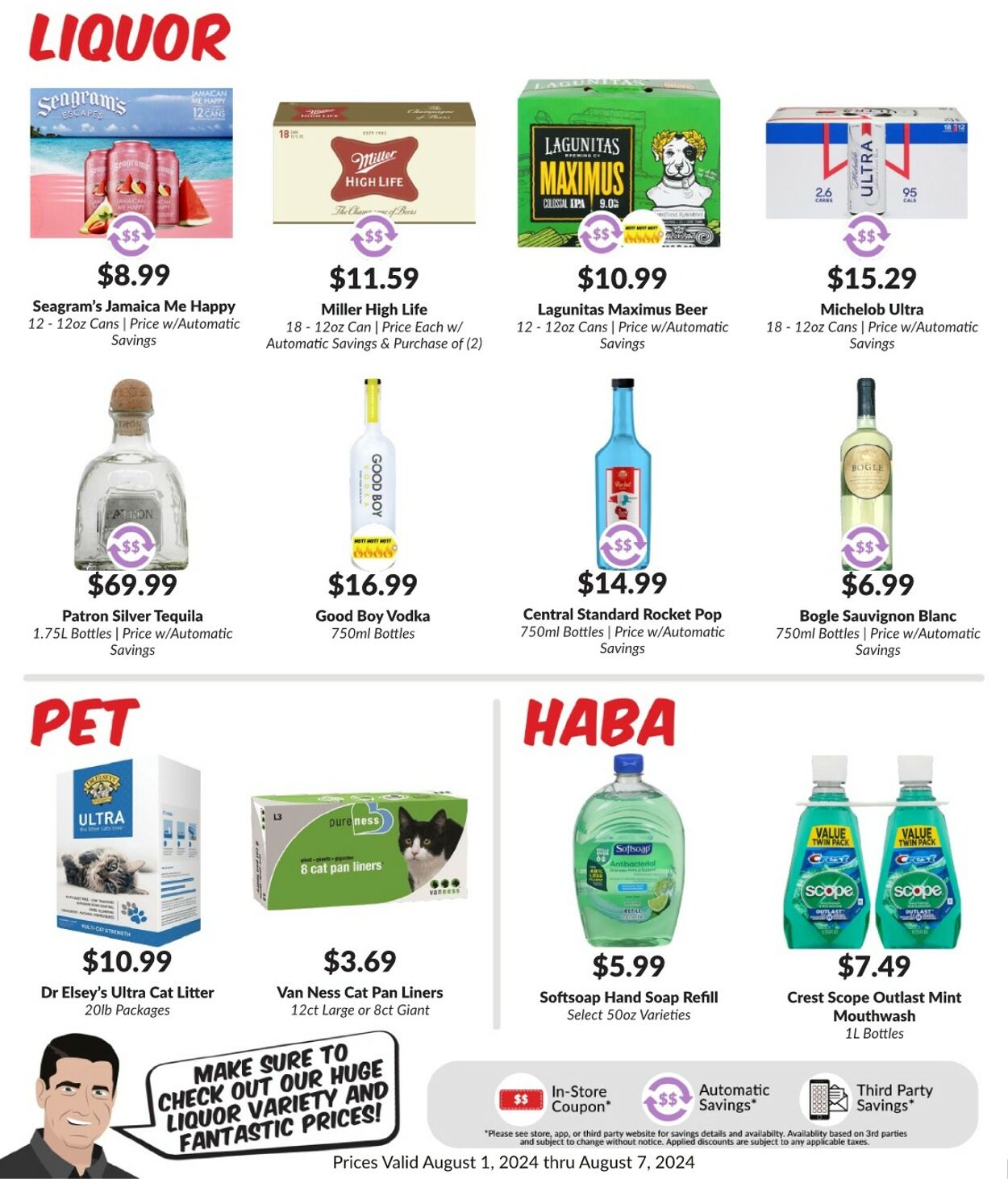 Weekly ad Woodman's Market 08/01/2024 - 08/07/2024