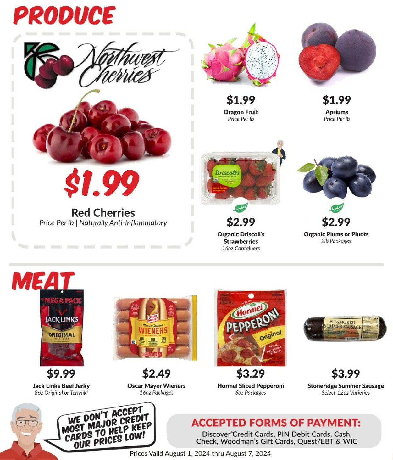 Weekly ad Woodman's Market 08/01/2024 - 08/07/2024