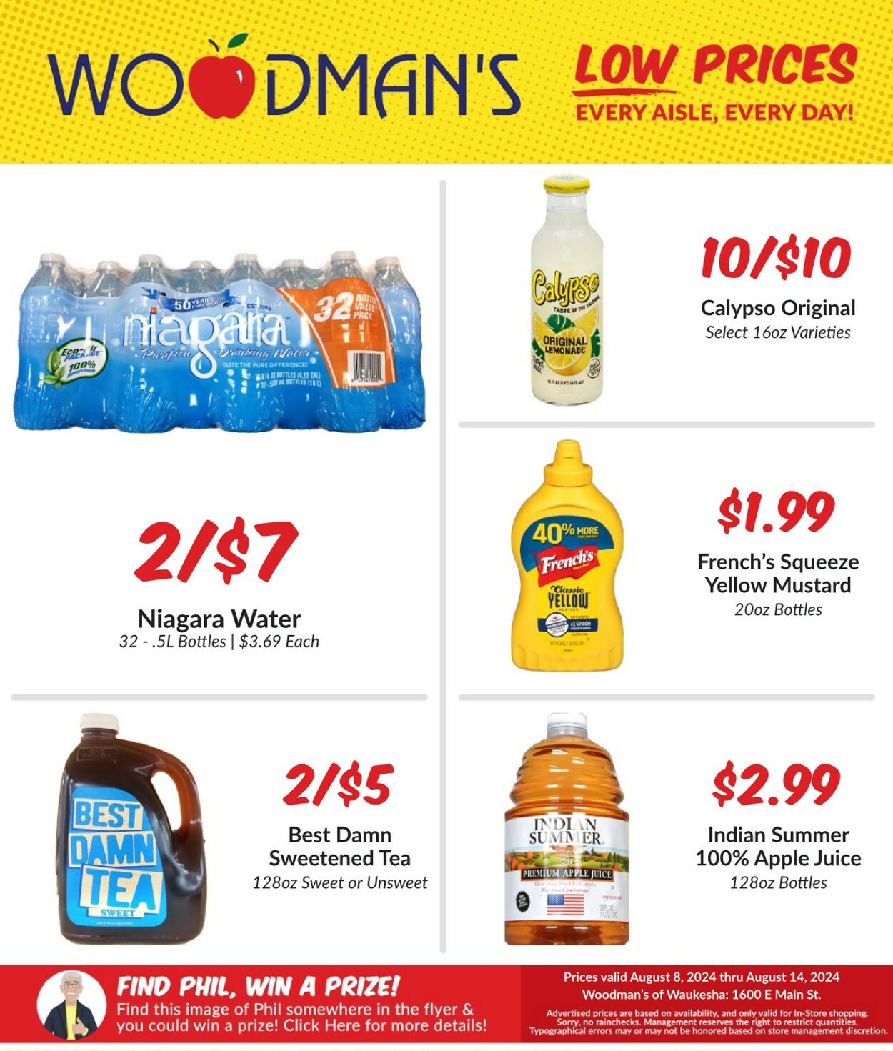 Weekly ad Woodman's Market 08/08/2024 - 08/14/2024