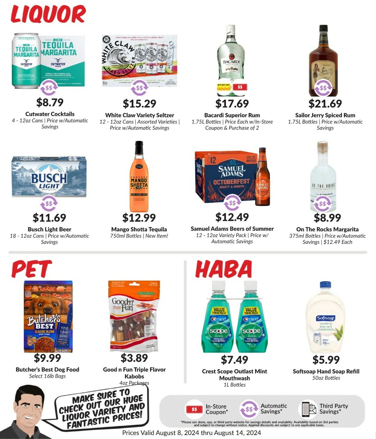 Weekly ad Woodman's Market 08/08/2024 - 08/14/2024