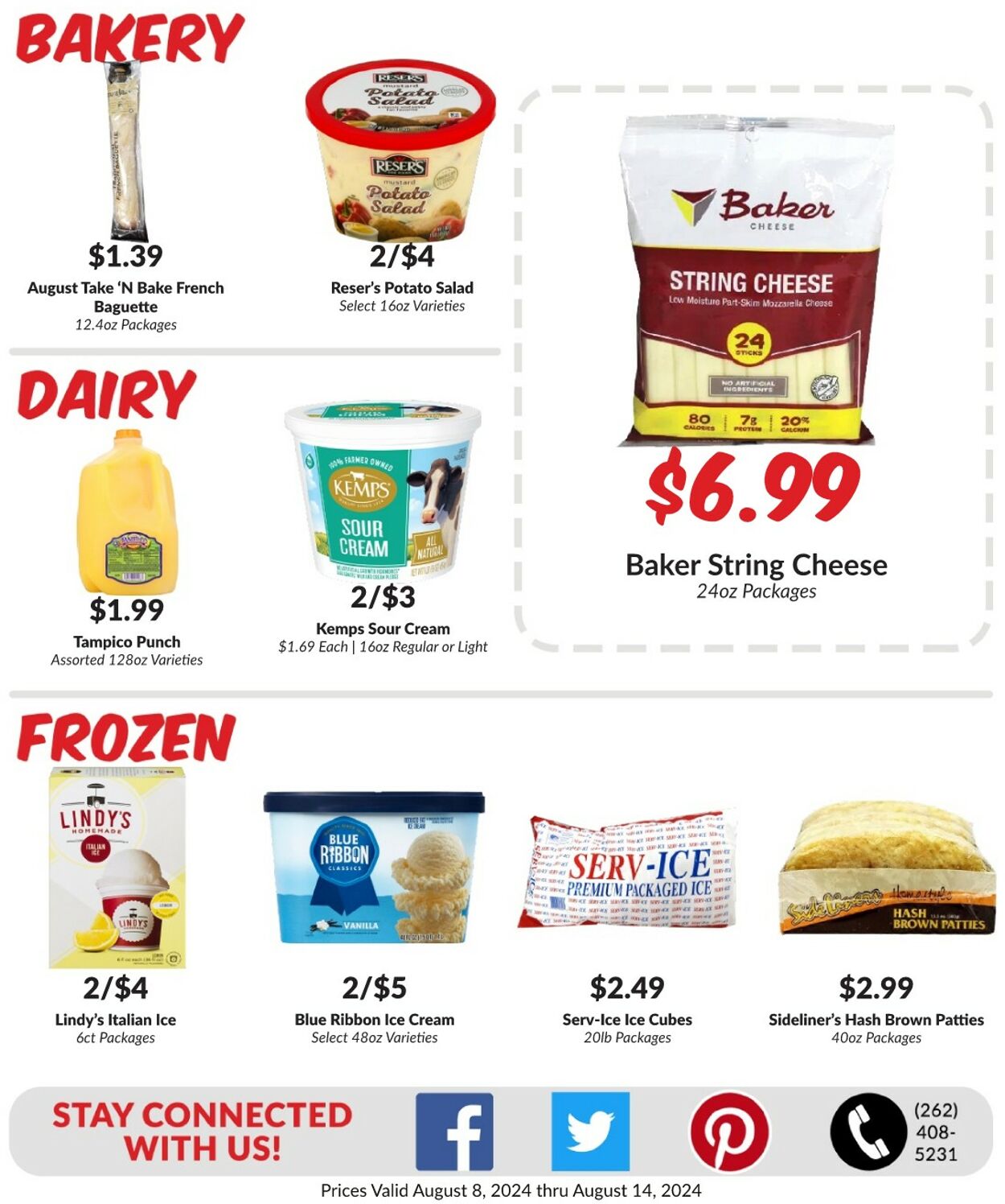 Weekly ad Woodman's Market 08/08/2024 - 08/14/2024