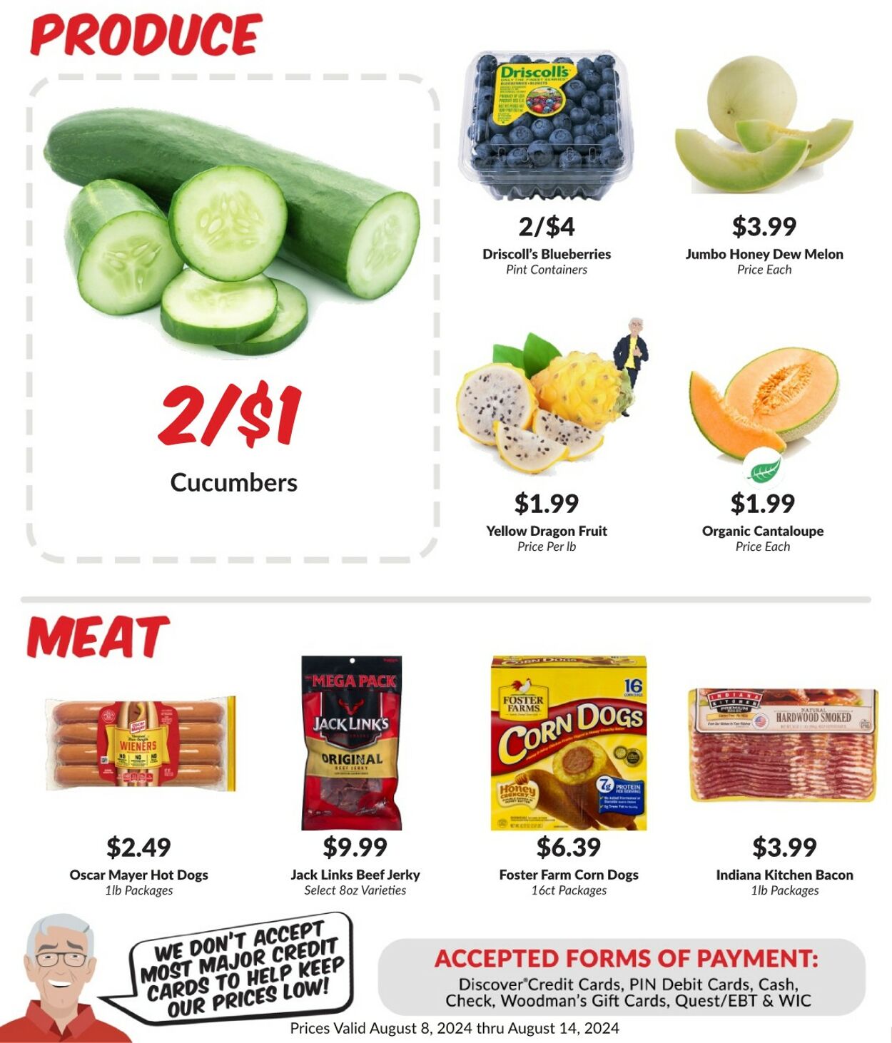 Weekly ad Woodman's Market 08/08/2024 - 08/14/2024