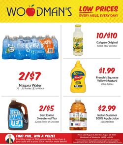 Weekly ad Woodman's Market 08/08/2024 - 08/14/2024