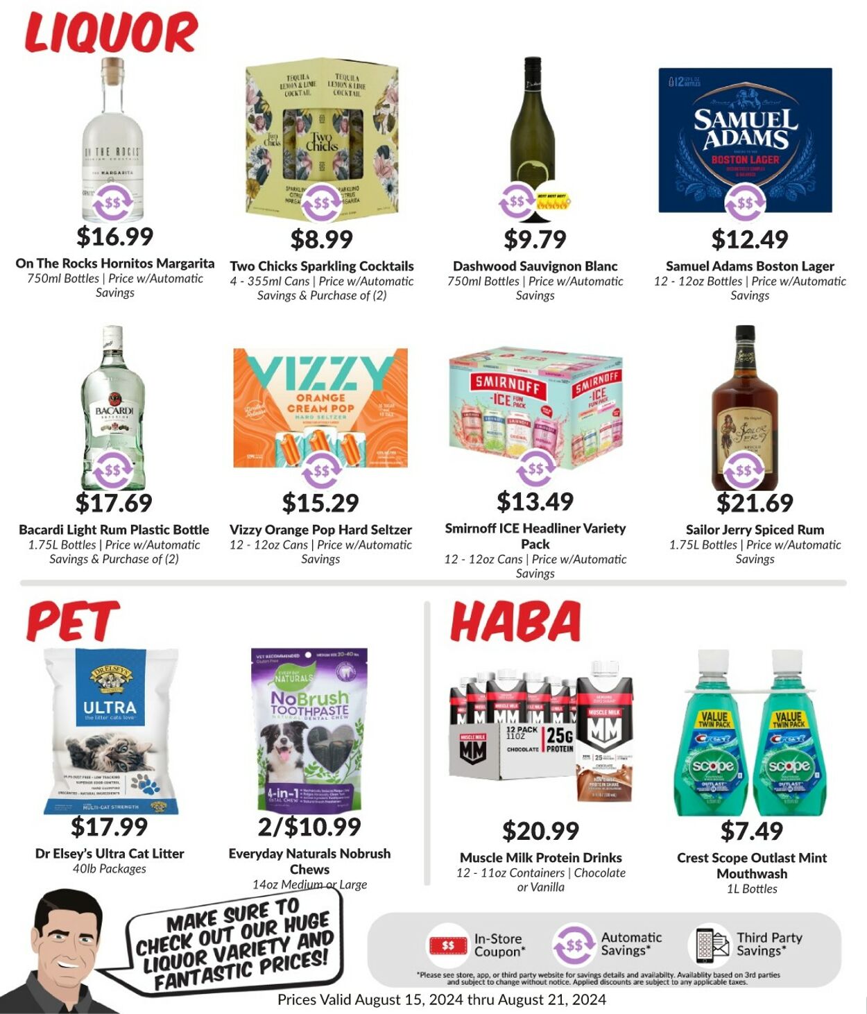 Weekly ad Woodman's Market 08/15/2024 - 08/21/2024