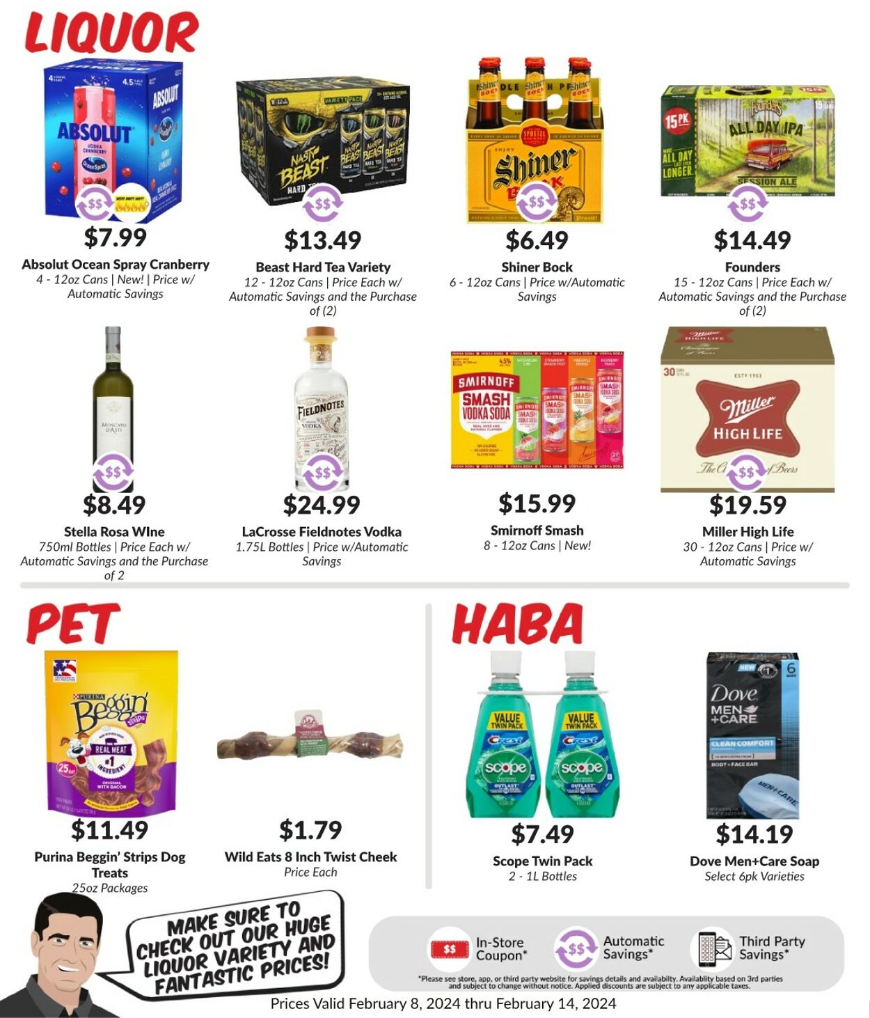 Weekly ad Woodman's Market 02/08/2024 - 02/14/2024