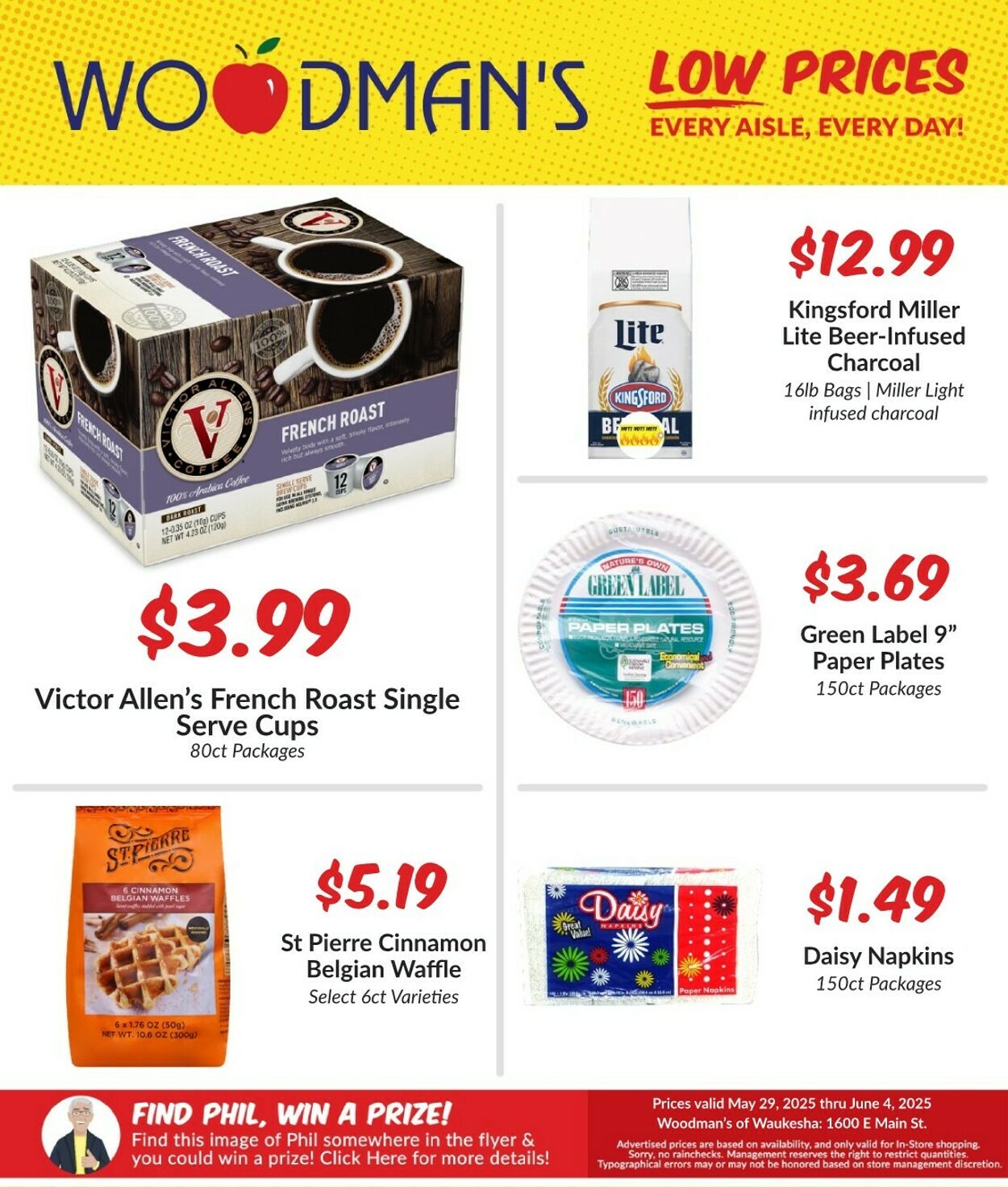 Weekly ad Woodman's Market 05/29/2025 - 06/04/2025