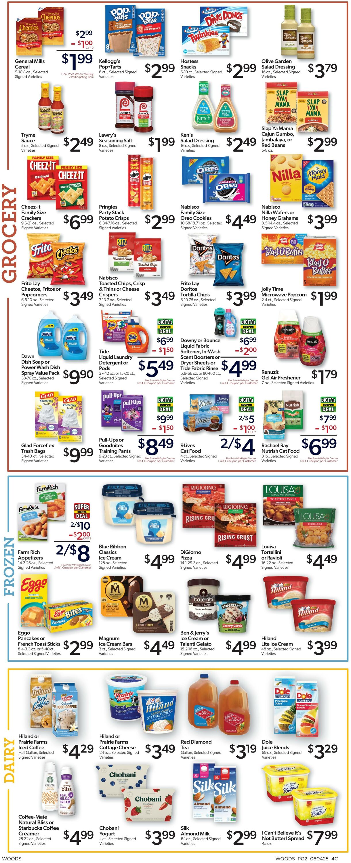 Weekly ad Woods Supermarket 06/04/2025 - 06/10/2025