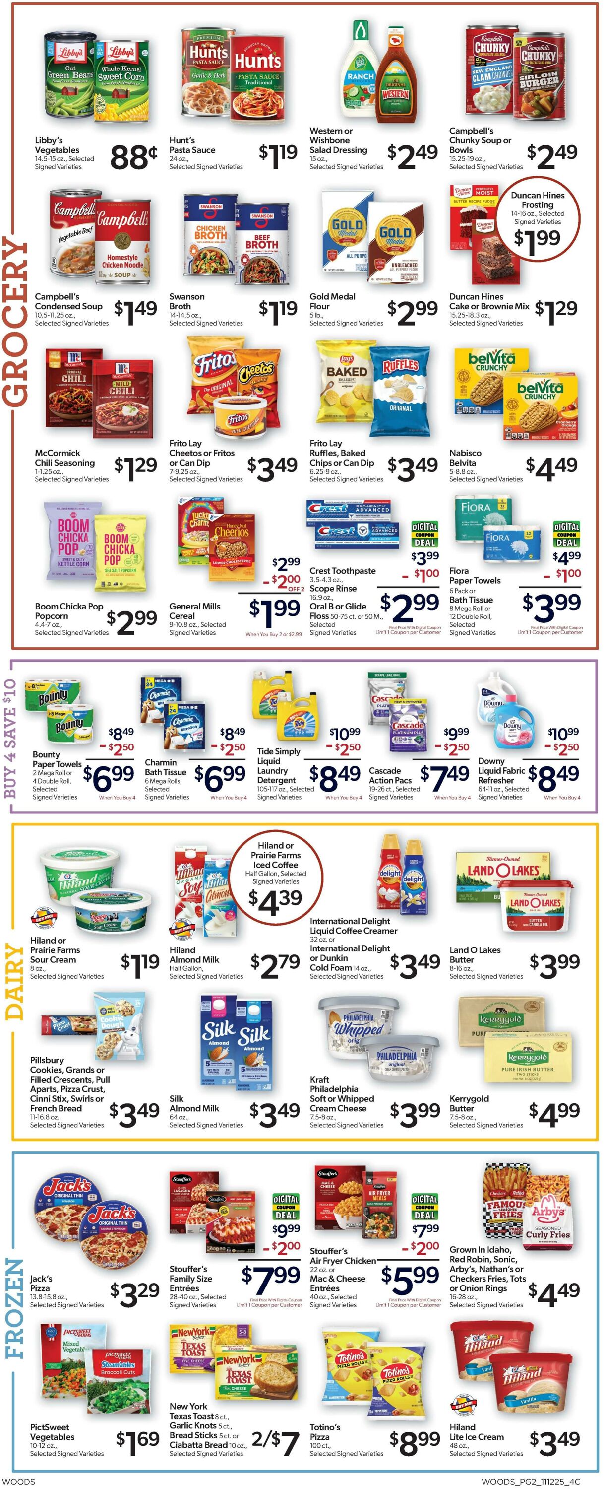 Weekly ad Woods Supermarket 11/12/2025 - 11/18/2025