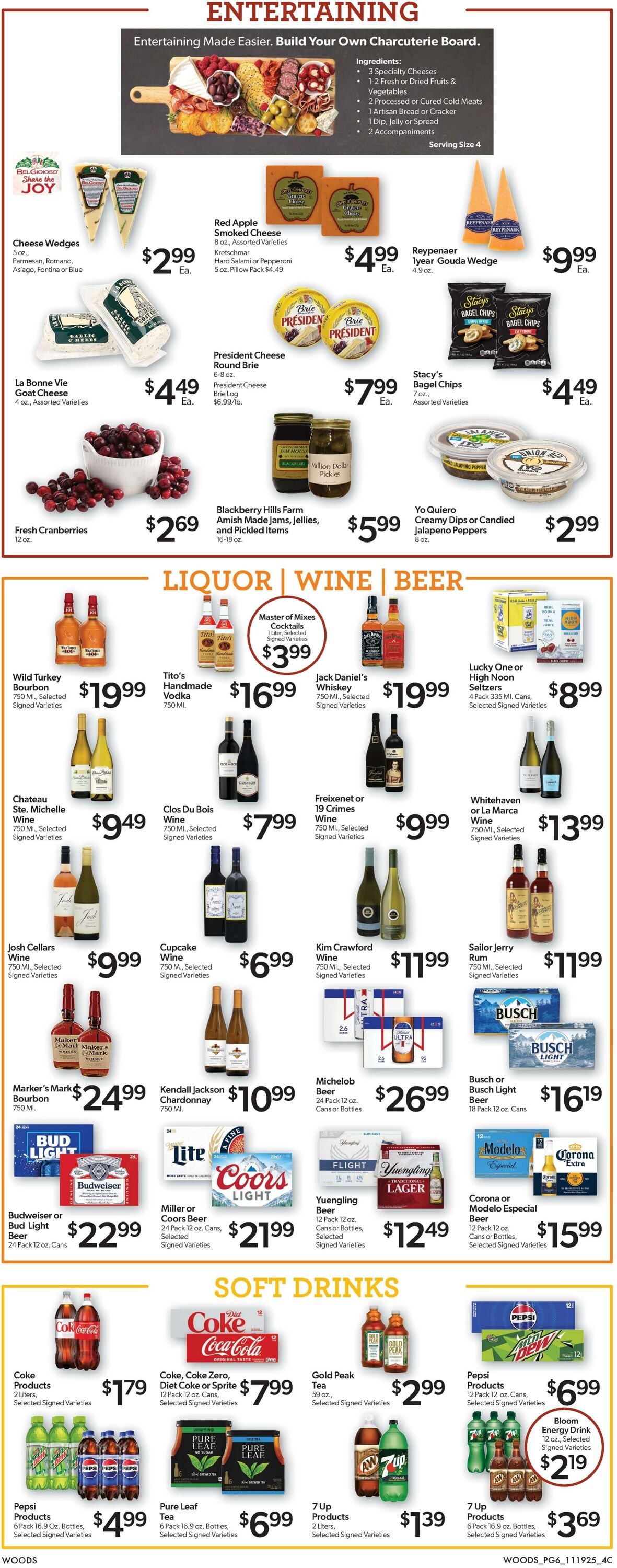 Weekly ad Woods Supermarket 11/19/2025 - 12/02/2025