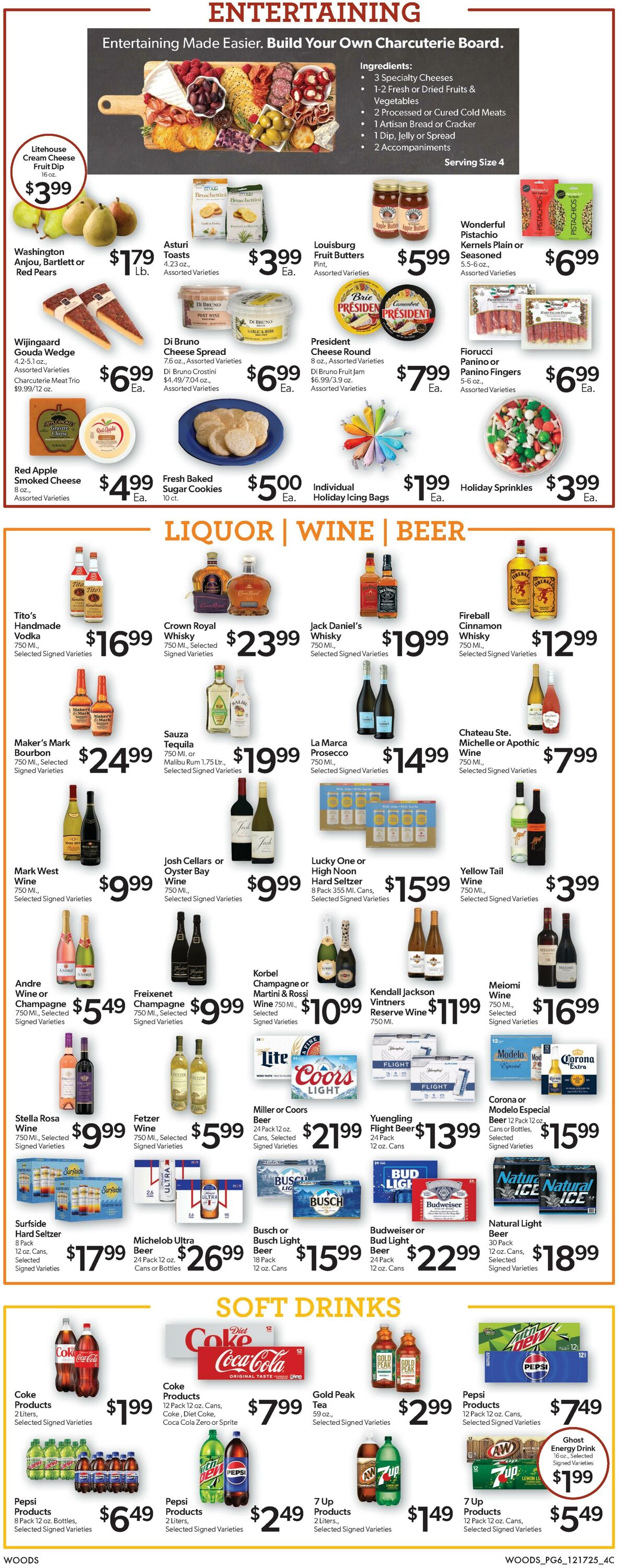 Weekly ad Woods Supermarket 12/17/2025 - 12/31/2025