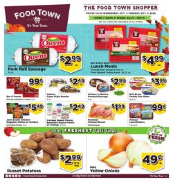 Weekly ad Your Food Town 10/01/2025 - 10/07/2025