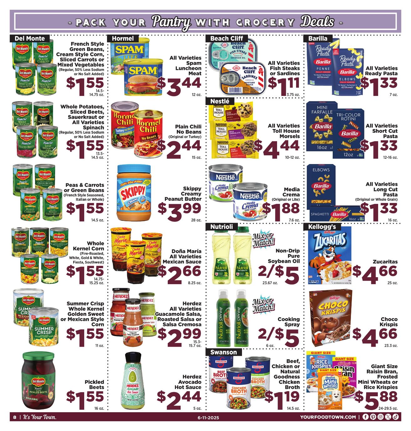 Weekly ad Your Food Town 06/11/2025 - 06/17/2025