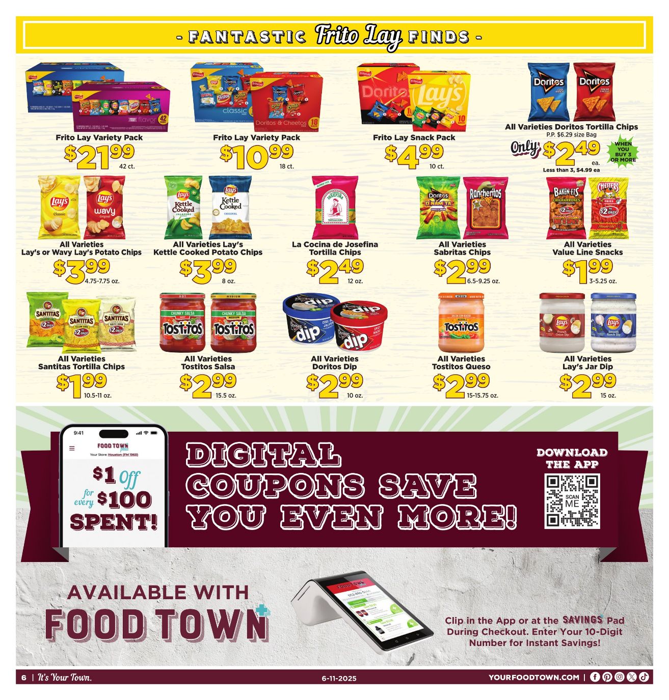 Weekly ad Your Food Town 06/11/2025 - 06/17/2025