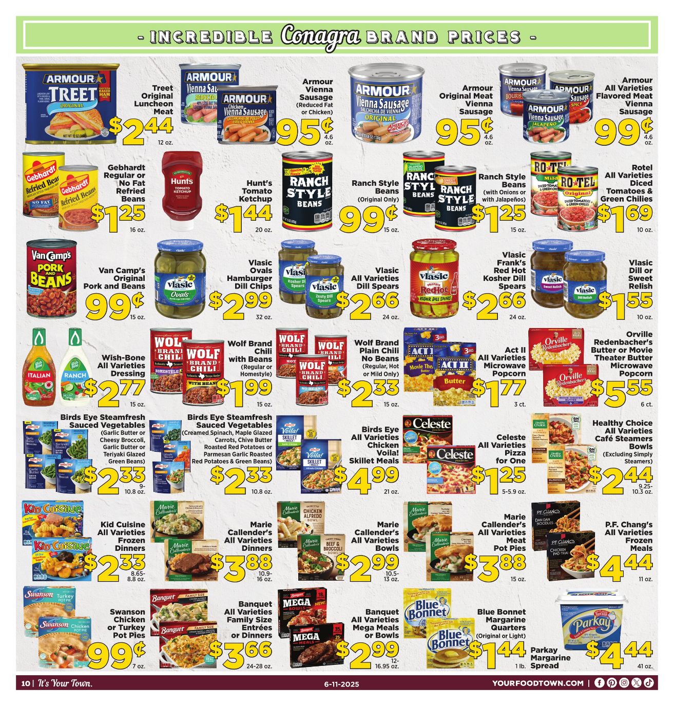 Weekly ad Your Food Town 06/11/2025 - 06/17/2025