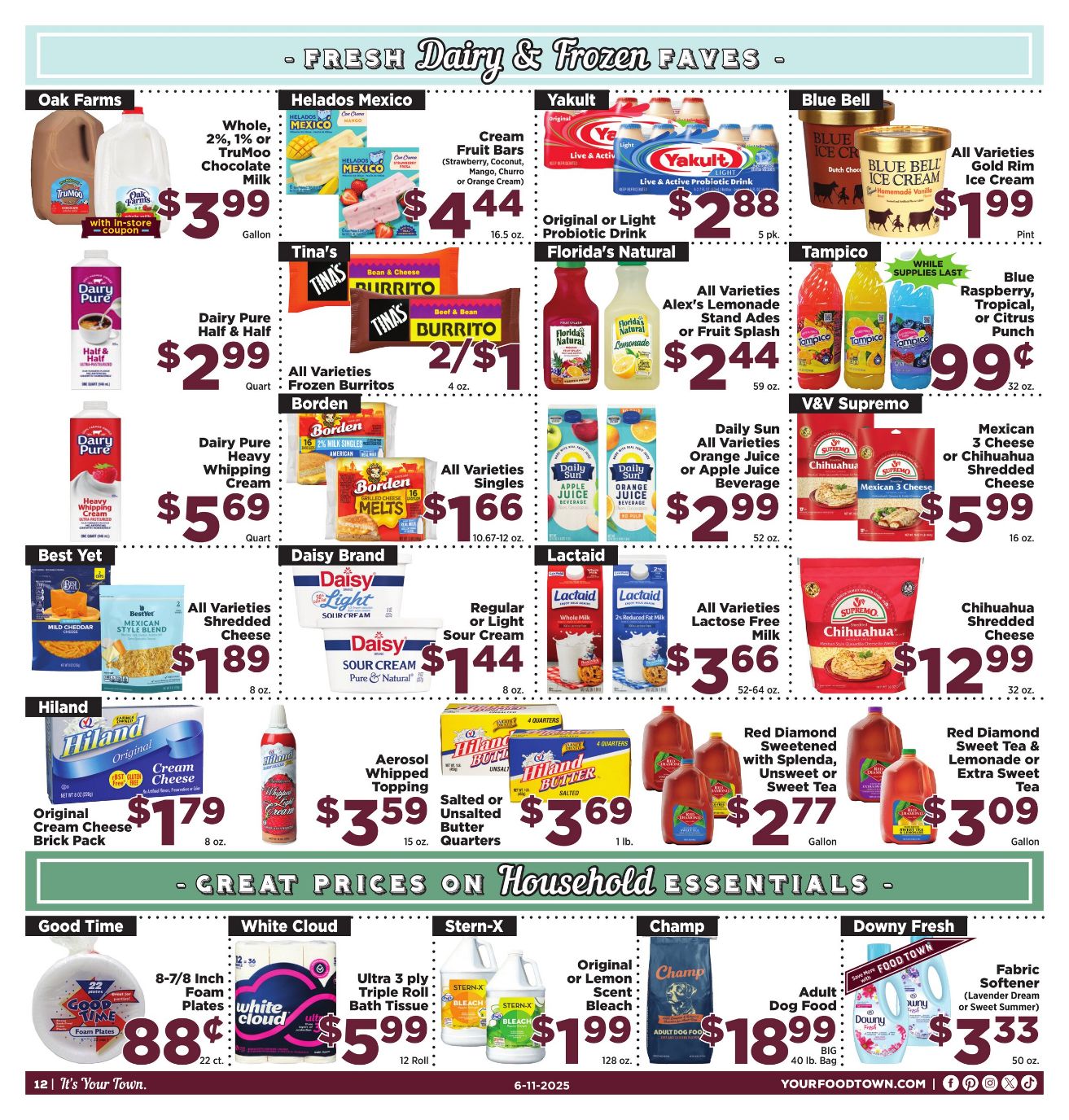 Weekly ad Your Food Town 06/11/2025 - 06/17/2025