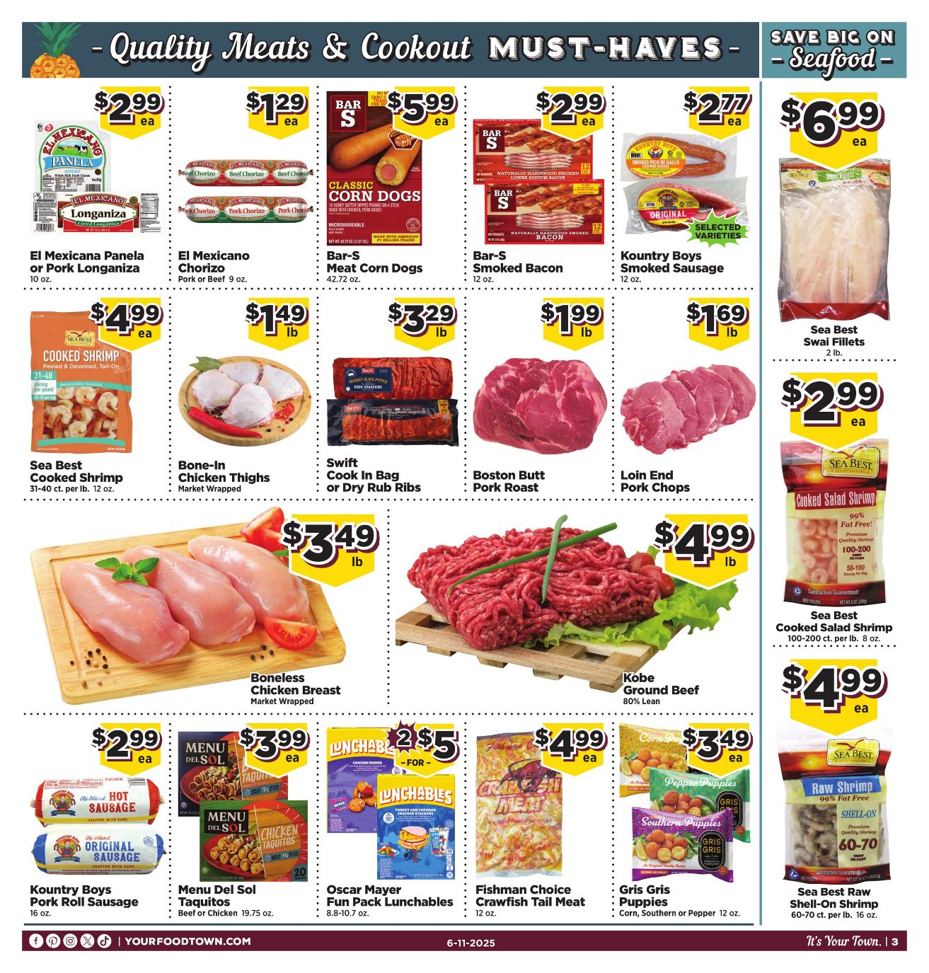 Weekly ad Your Food Town 06/11/2025 - 06/17/2025