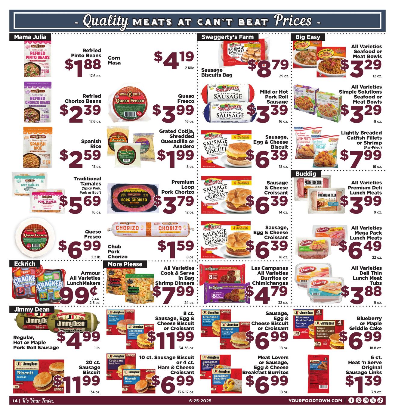 Weekly ad Your Food Town 06/25/2025 - 07/01/2025