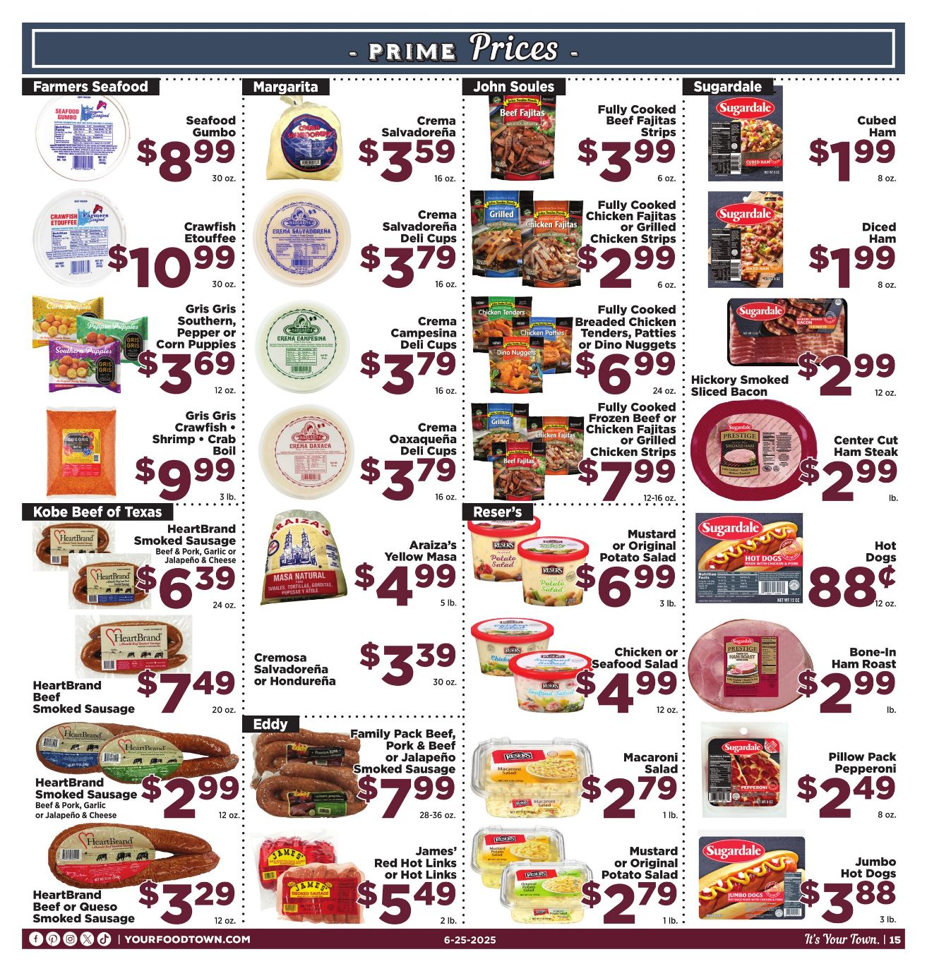 Weekly ad Your Food Town 06/25/2025 - 07/01/2025