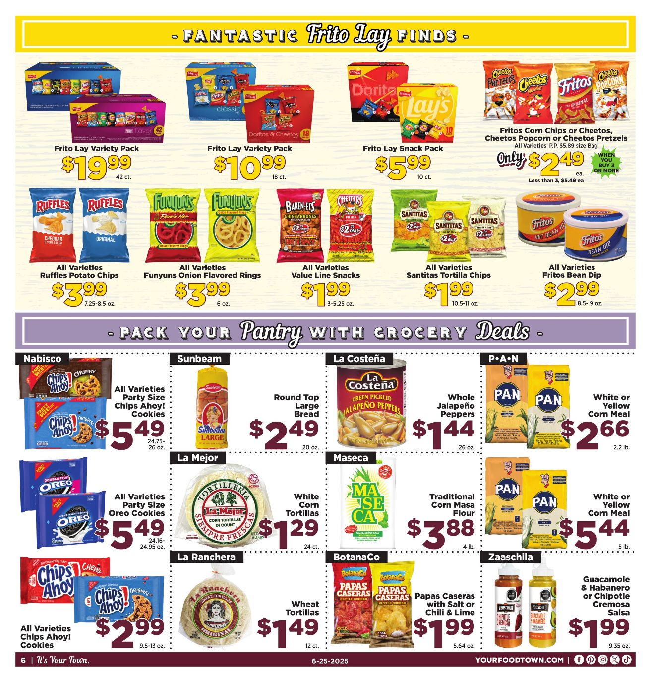 Weekly ad Your Food Town 06/25/2025 - 07/01/2025