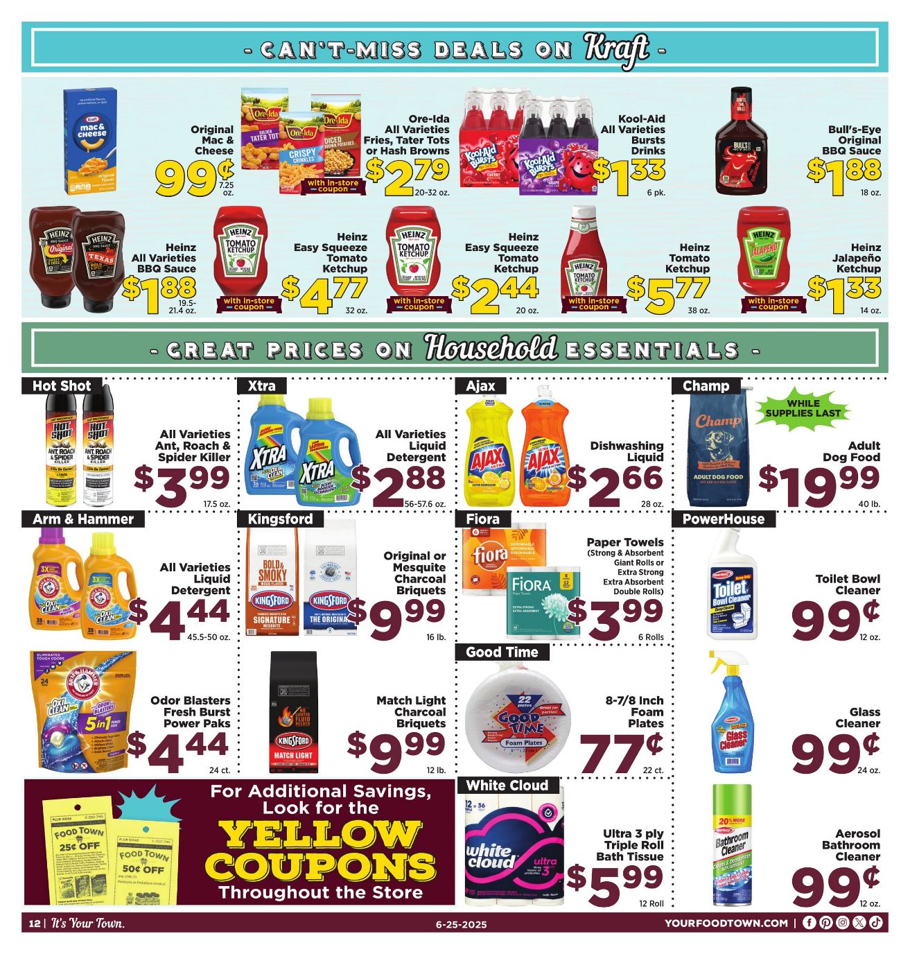 Weekly ad Your Food Town 06/25/2025 - 07/01/2025