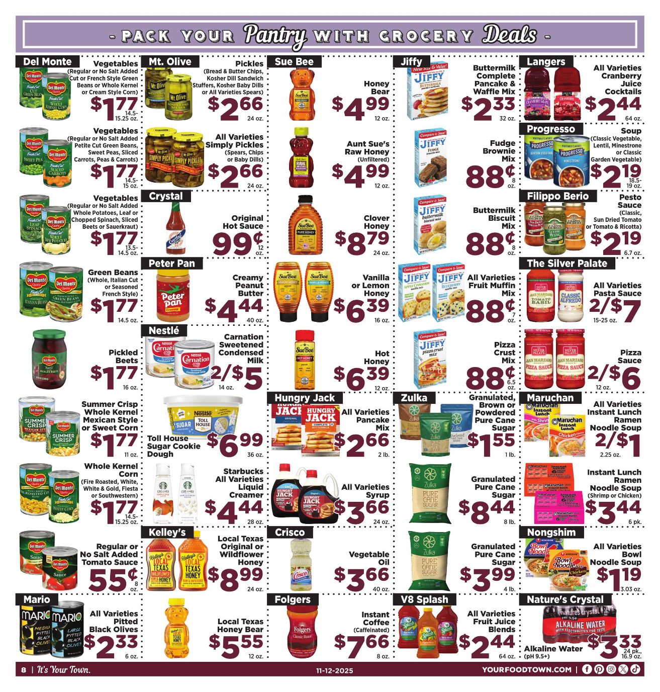Weekly ad Your Food Town 11/12/2025 - 11/18/2025