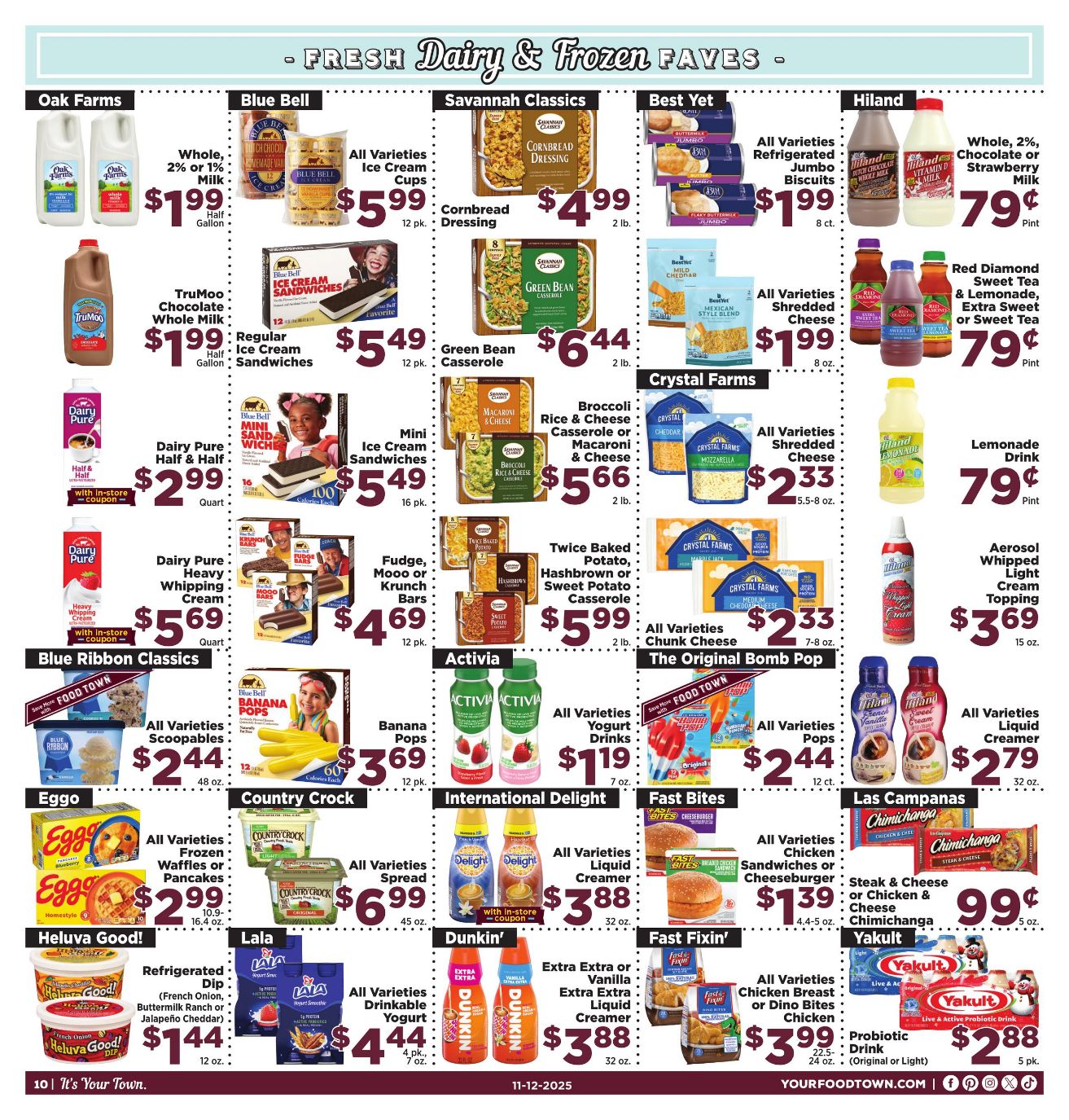 Weekly ad Your Food Town 11/12/2025 - 11/18/2025