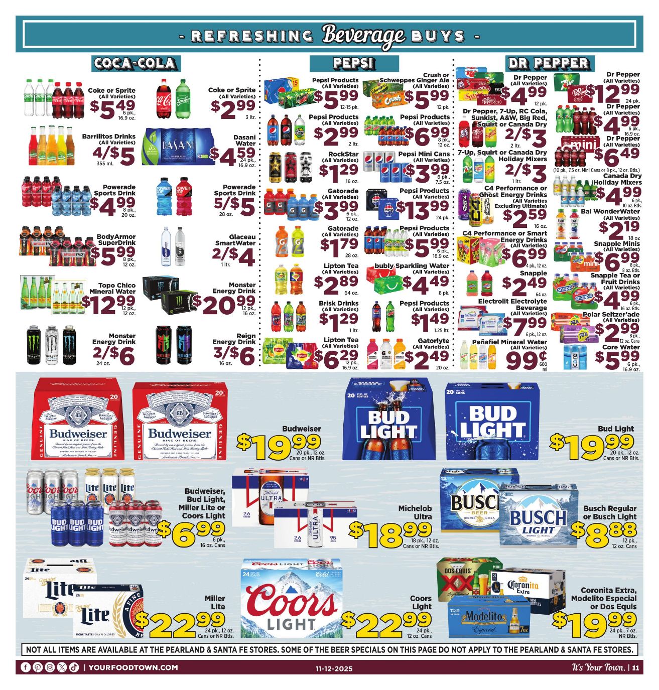 Weekly ad Your Food Town 11/12/2025 - 11/18/2025