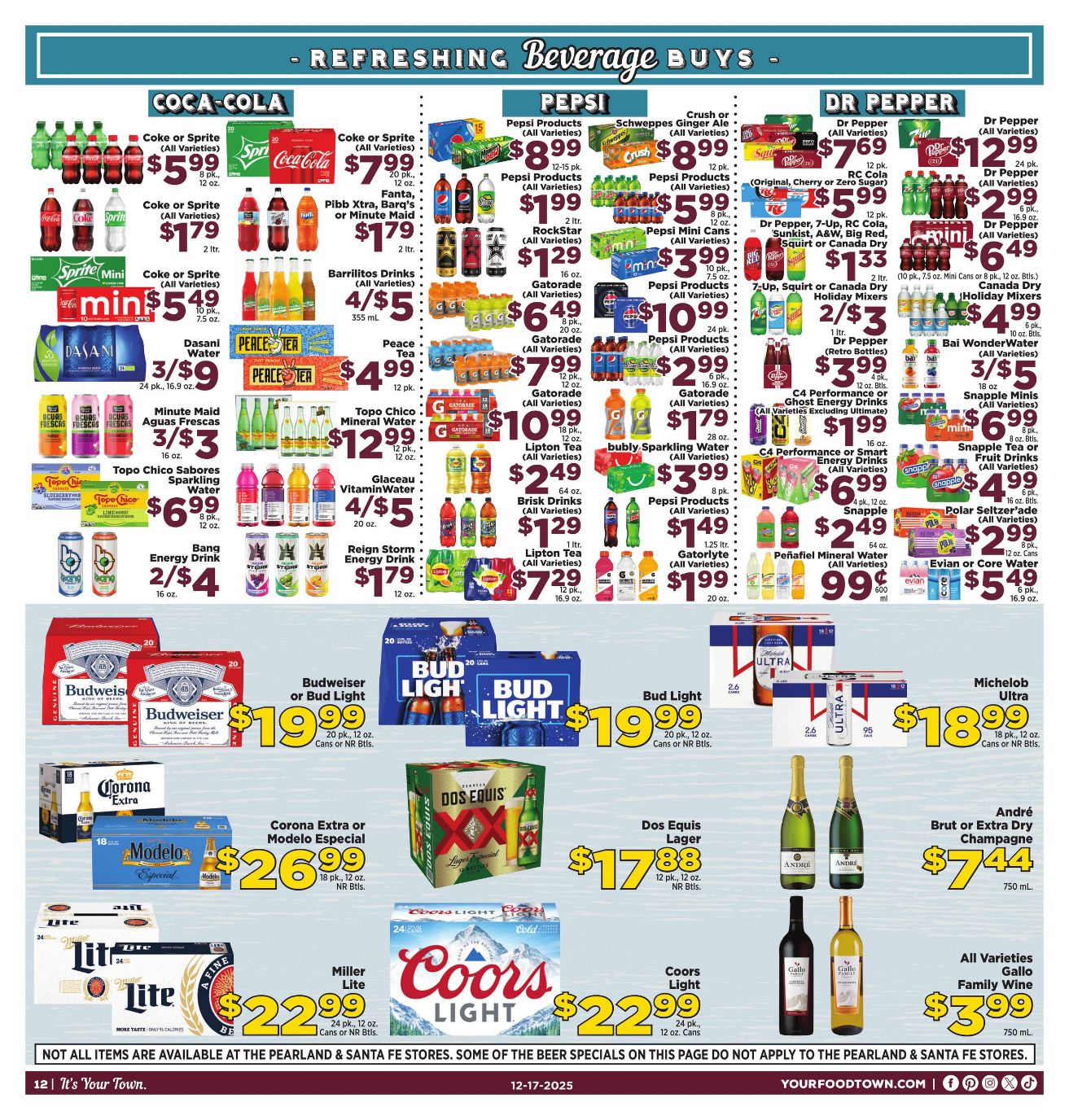 Weekly ad Your Food Town 12/17/2025 - 12/30/2025
