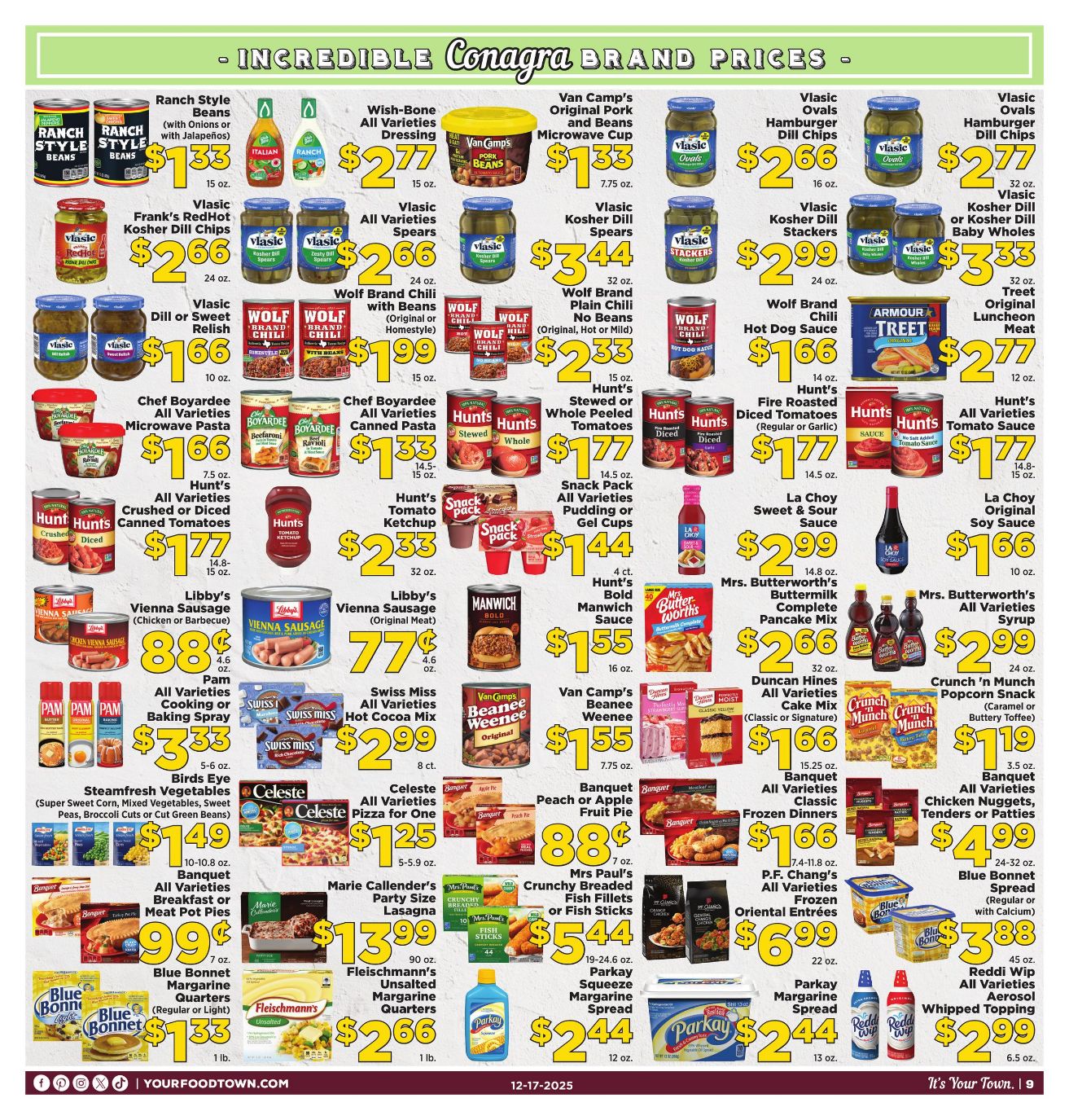 Weekly ad Your Food Town 12/17/2025 - 12/30/2025
