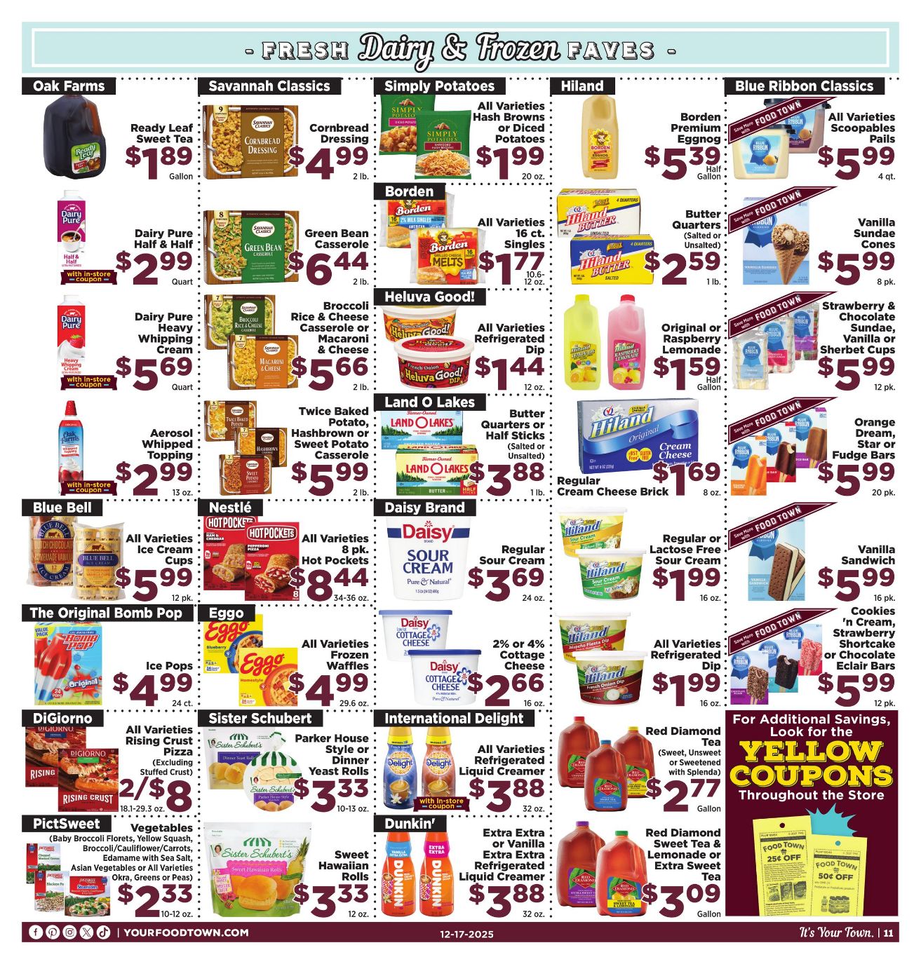 Weekly ad Your Food Town 12/17/2025 - 12/30/2025