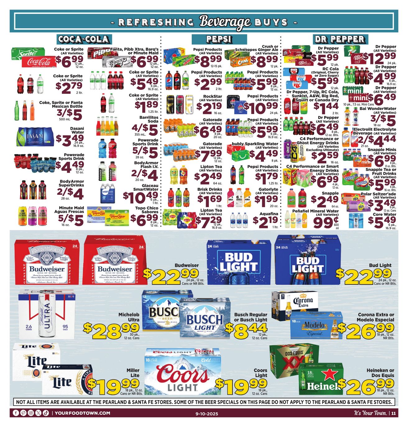 Weekly ad Your Food Town 09/10/2025 - 09/16/2025