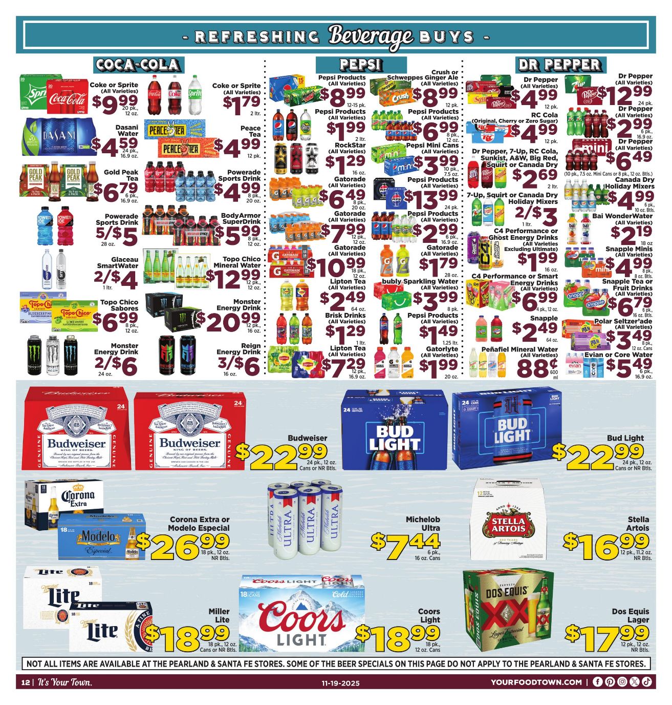 Weekly ad Your Food Town 11/19/2025 - 12/02/2025